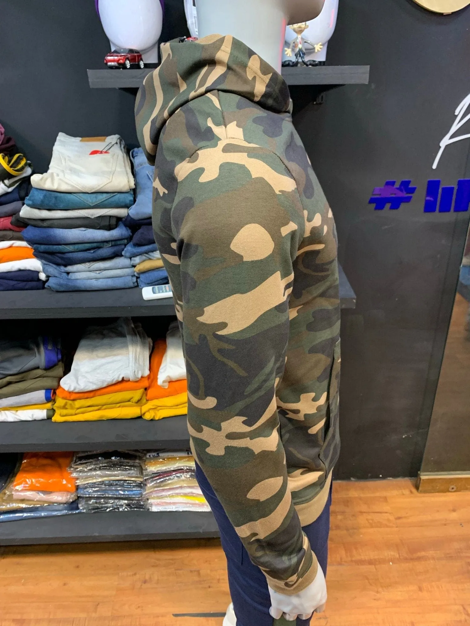 Army Brown Hoodie