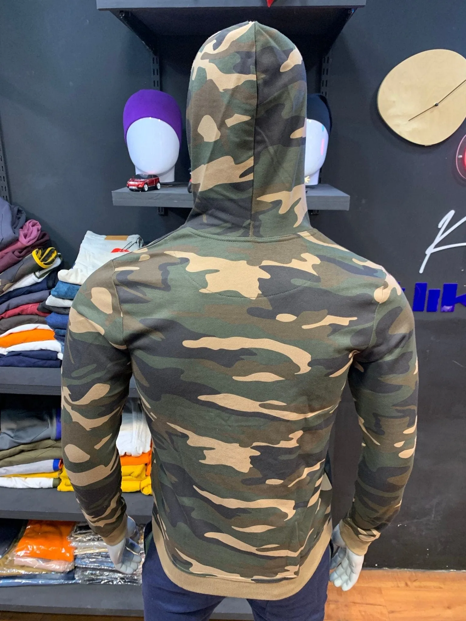 Army Brown Hoodie