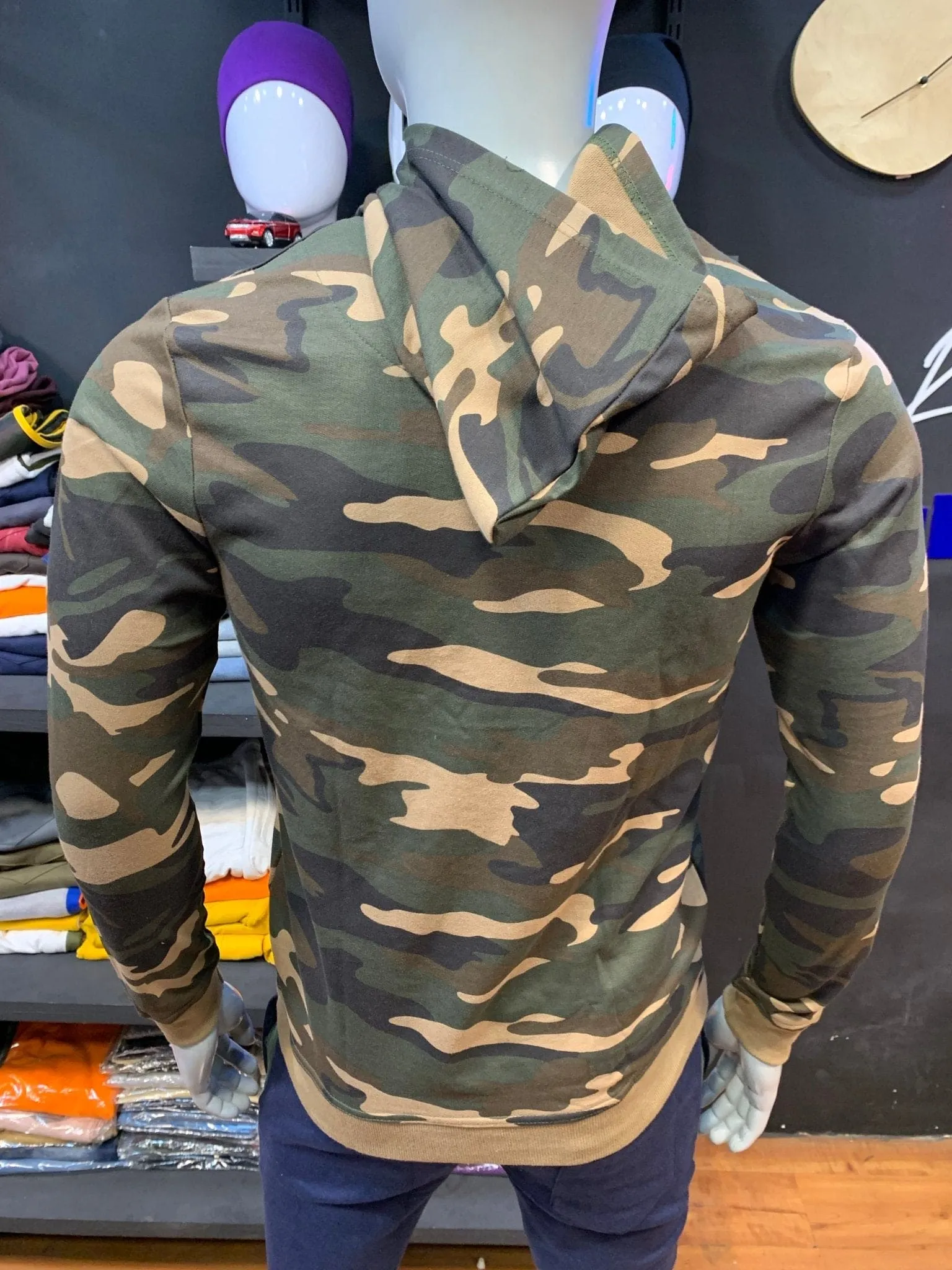 Army Brown Hoodie