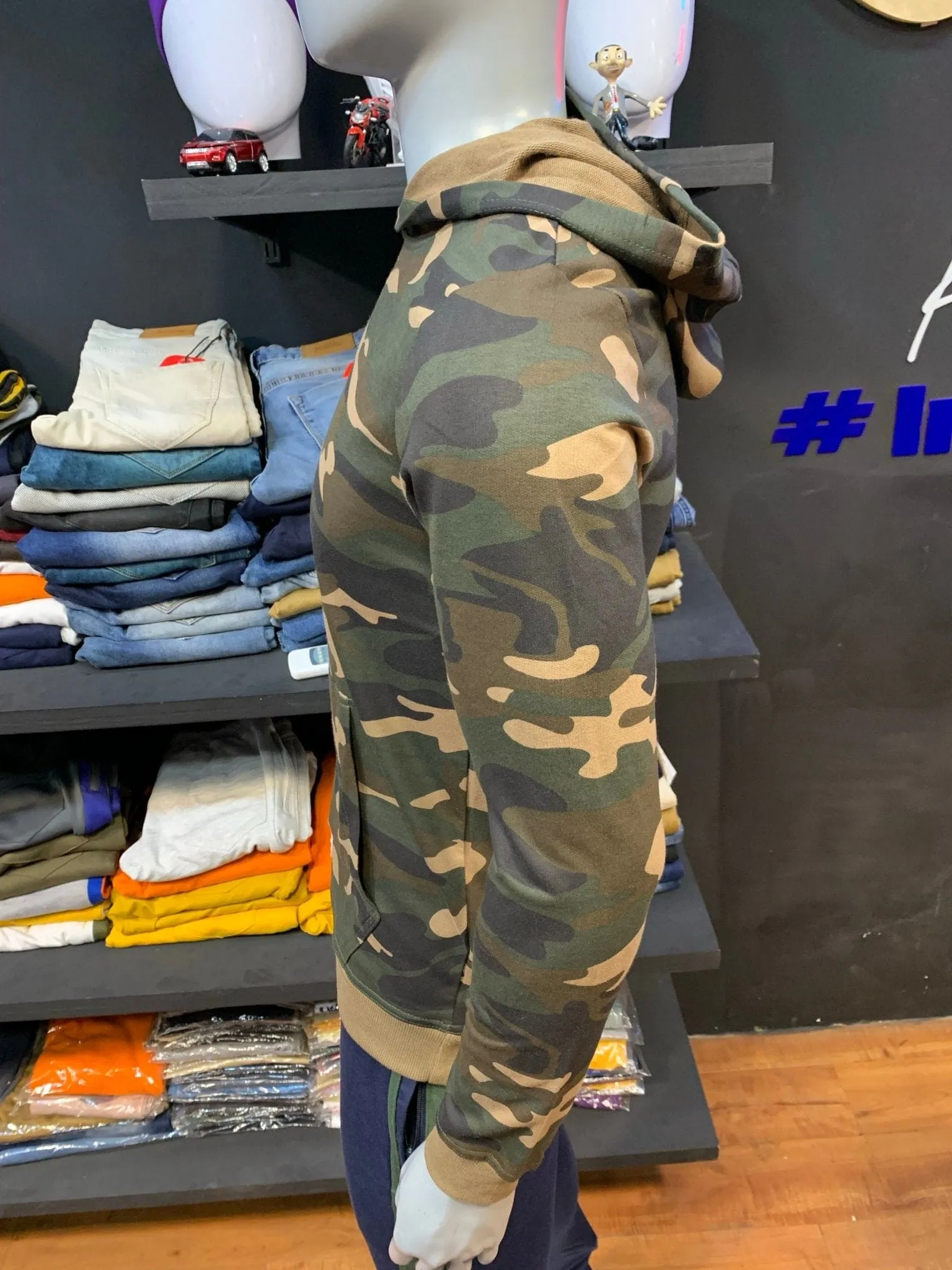 Army Brown Hoodie