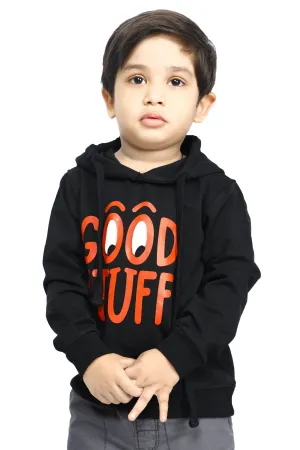 Boys Toddler Hoodie In Black SKU: IBI-0003-BLACK