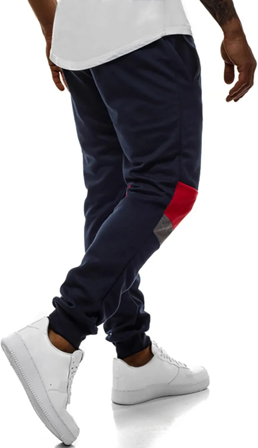 Cargo Pants for Men Relaxed Fit Elastic Waist Pajama Pants with Pockets Men's Camo Print Cargo Pant Drawstring Jogger