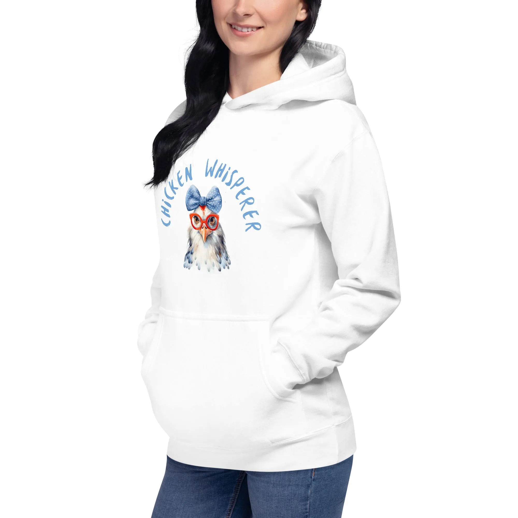 Chicken Whisperer Farm Animal Themed Unisex Hoodie