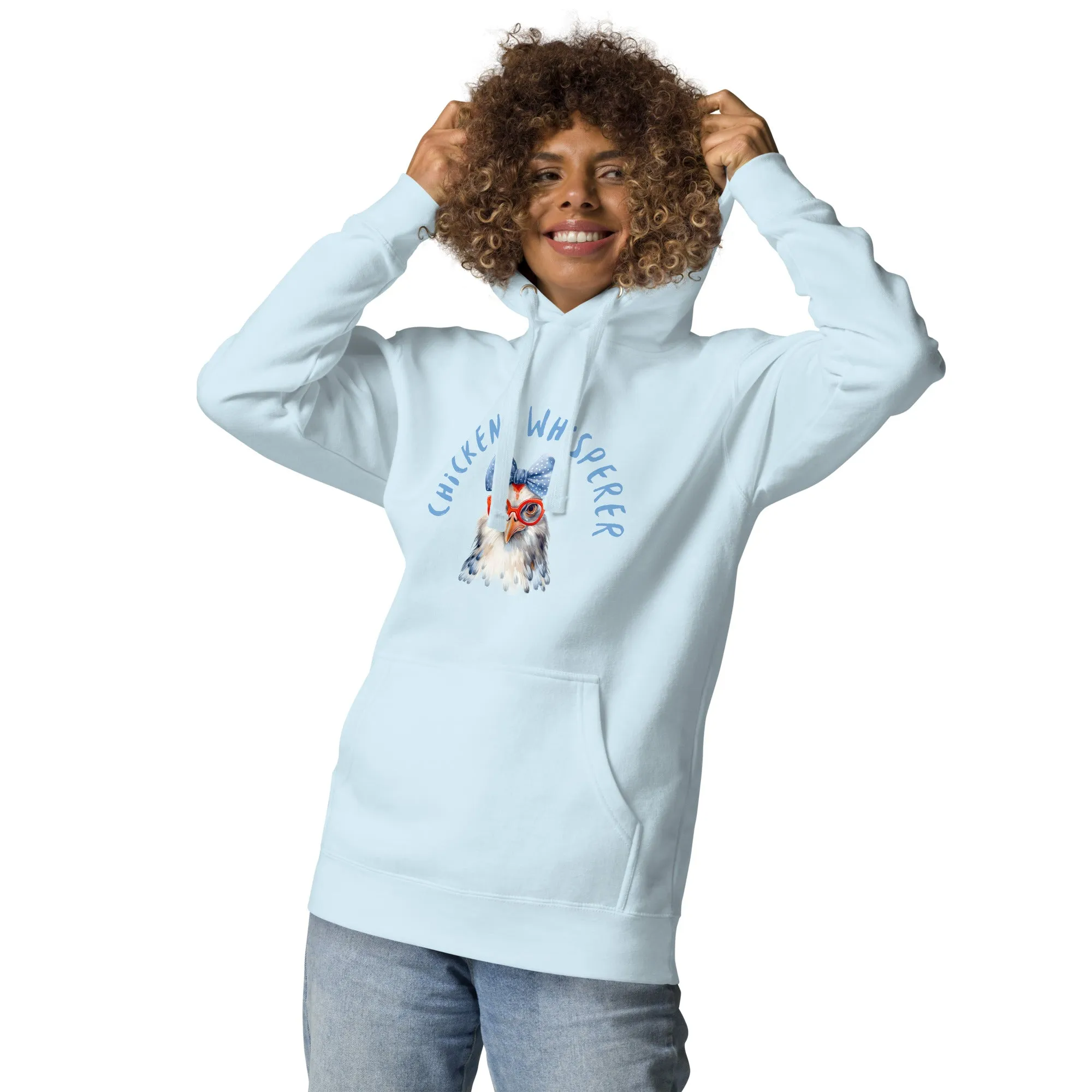 Chicken Whisperer Farm Animal Themed Unisex Hoodie