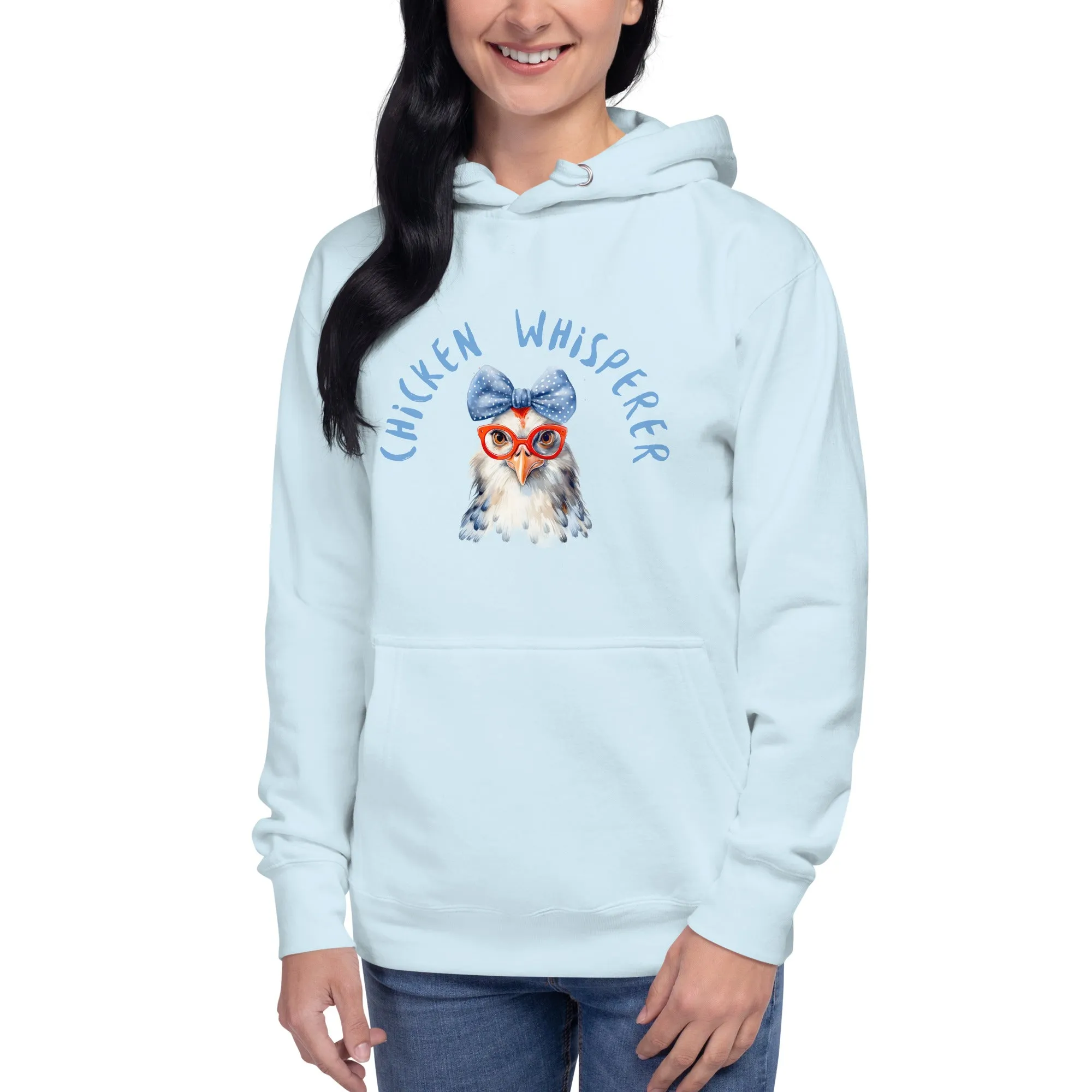 Chicken Whisperer Farm Animal Themed Unisex Hoodie