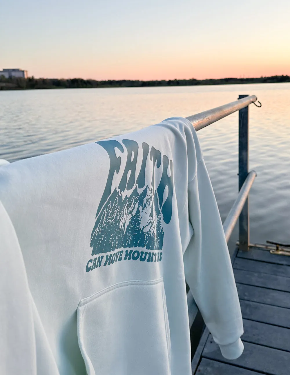 Faith Can Move Mountains Unisex Hoodie