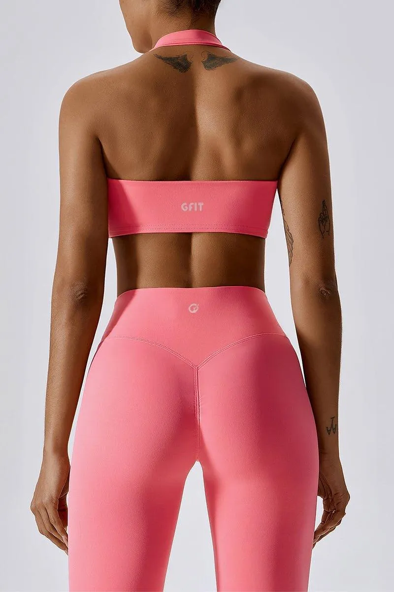 GFIT® Yoga Set Women's Gym Tops High Waist Leggings