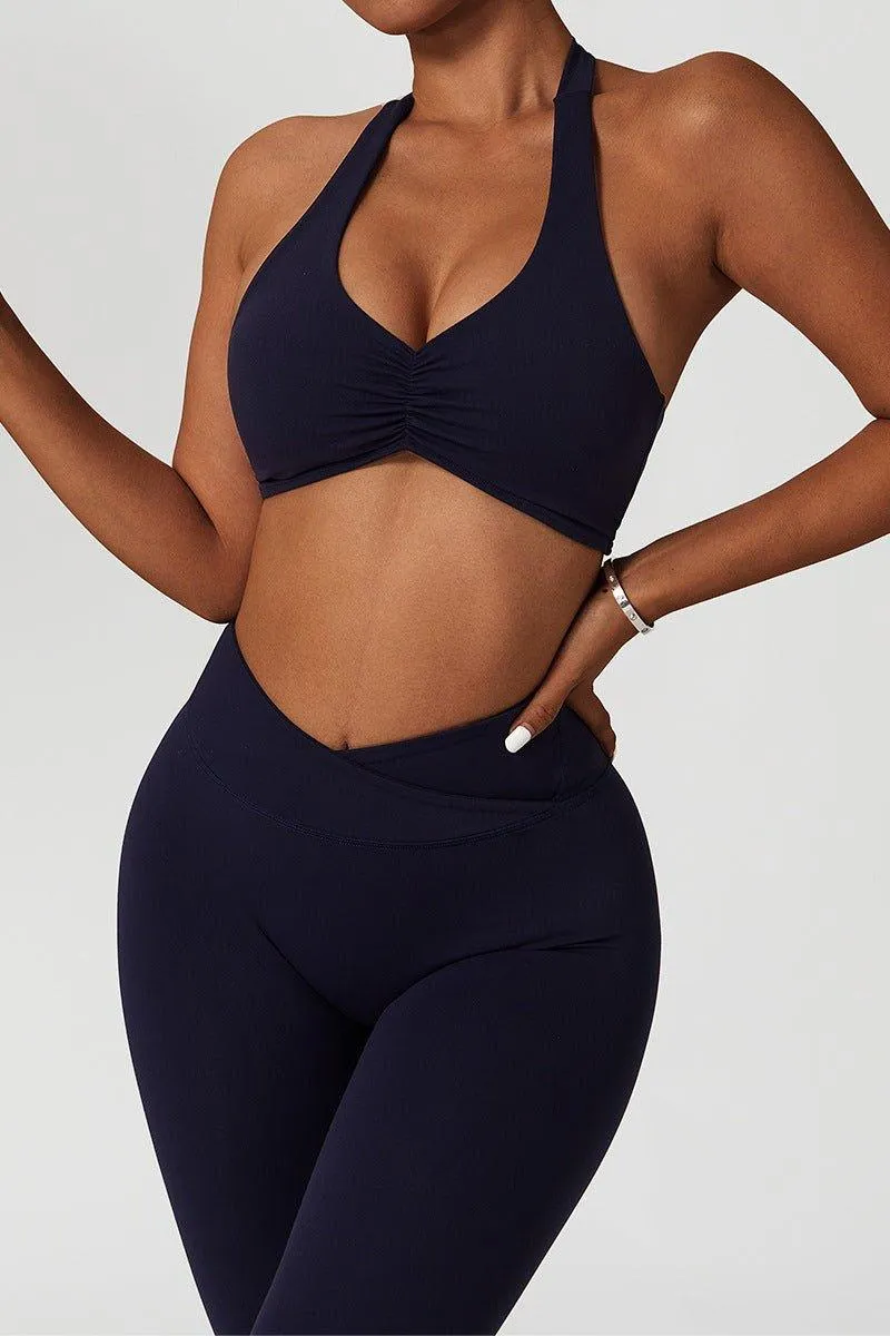 GFIT® Yoga Set Women's Gym Tops High Waist Leggings