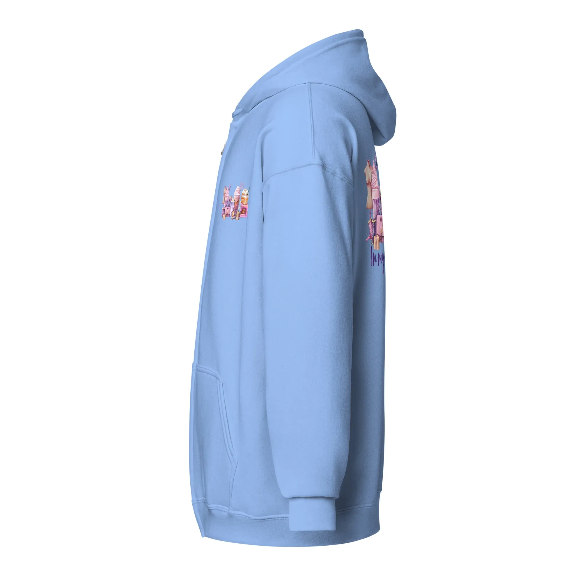I'm in my Sewing Era Unisex heavy blend zip hoodie