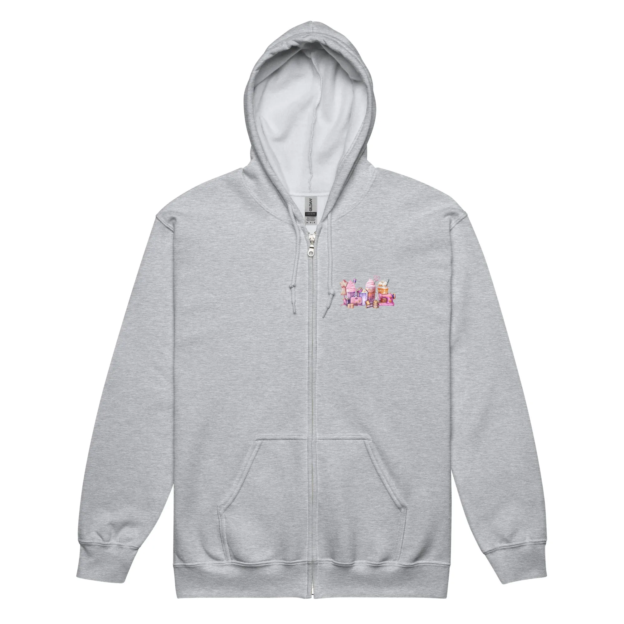 I'm in my Sewing Era Unisex heavy blend zip hoodie