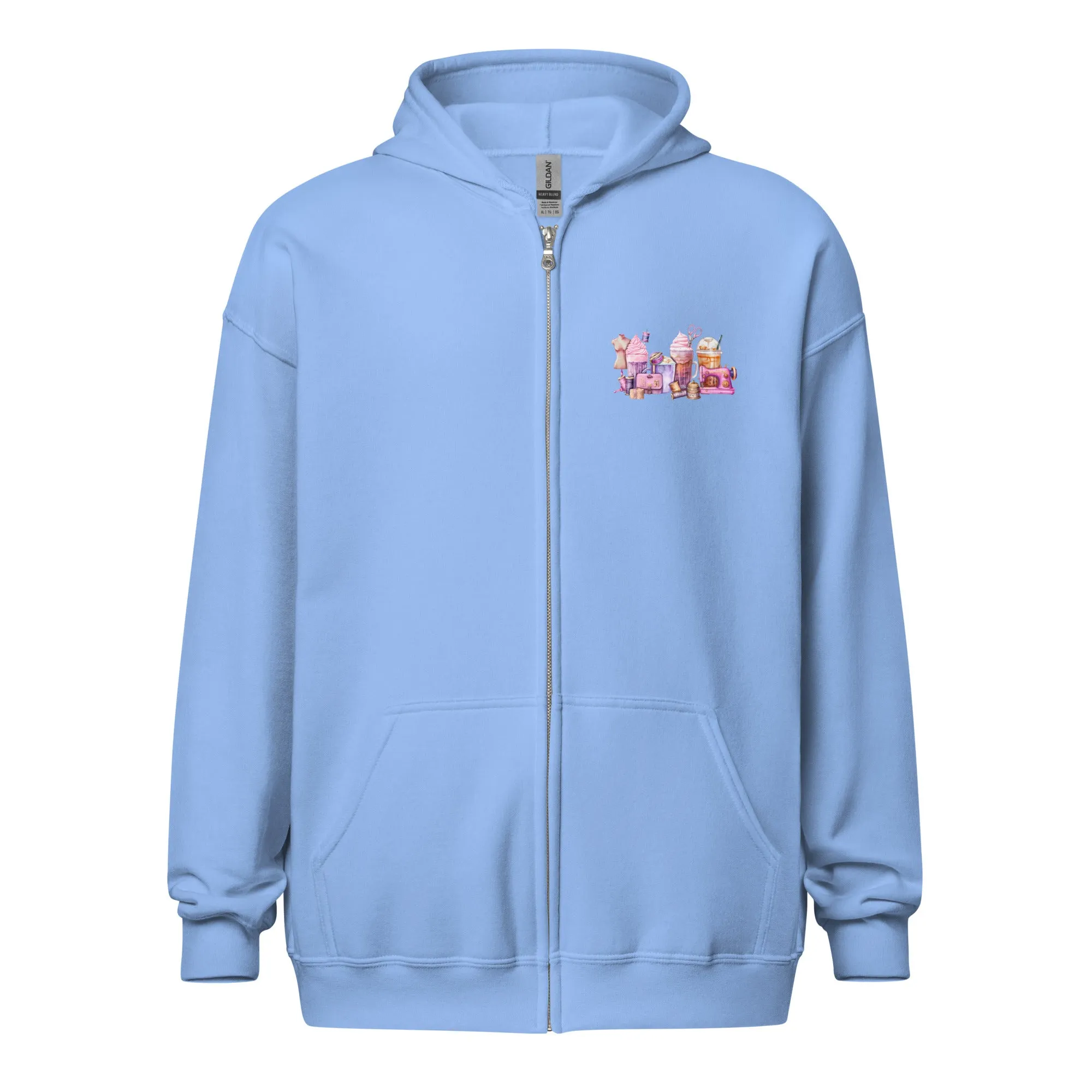 I'm in my Sewing Era Unisex heavy blend zip hoodie