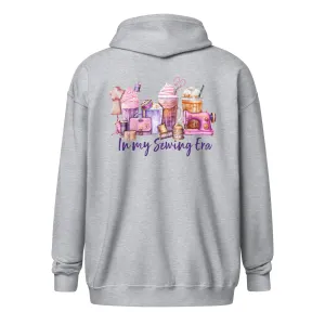 I'm in my Sewing Era Unisex heavy blend zip hoodie