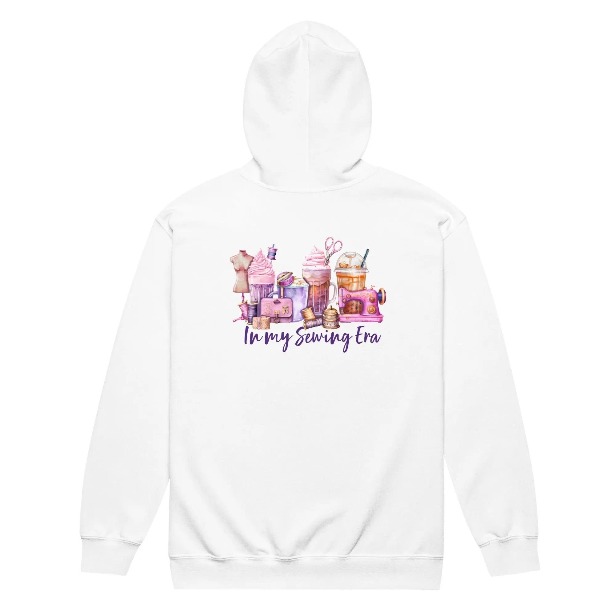 I'm in my Sewing Era Unisex heavy blend zip hoodie