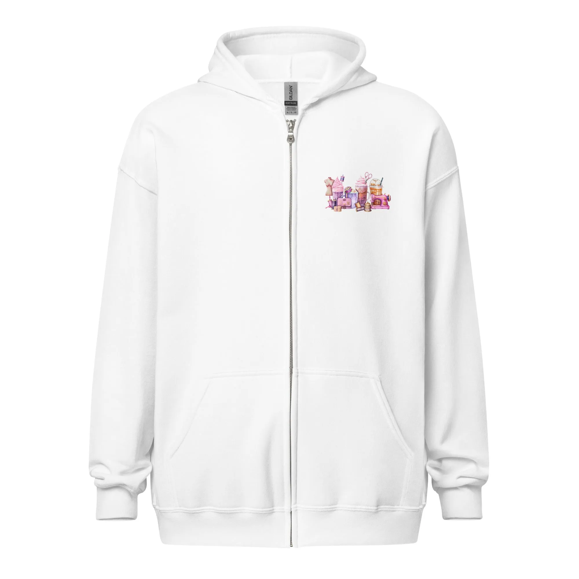 I'm in my Sewing Era Unisex heavy blend zip hoodie