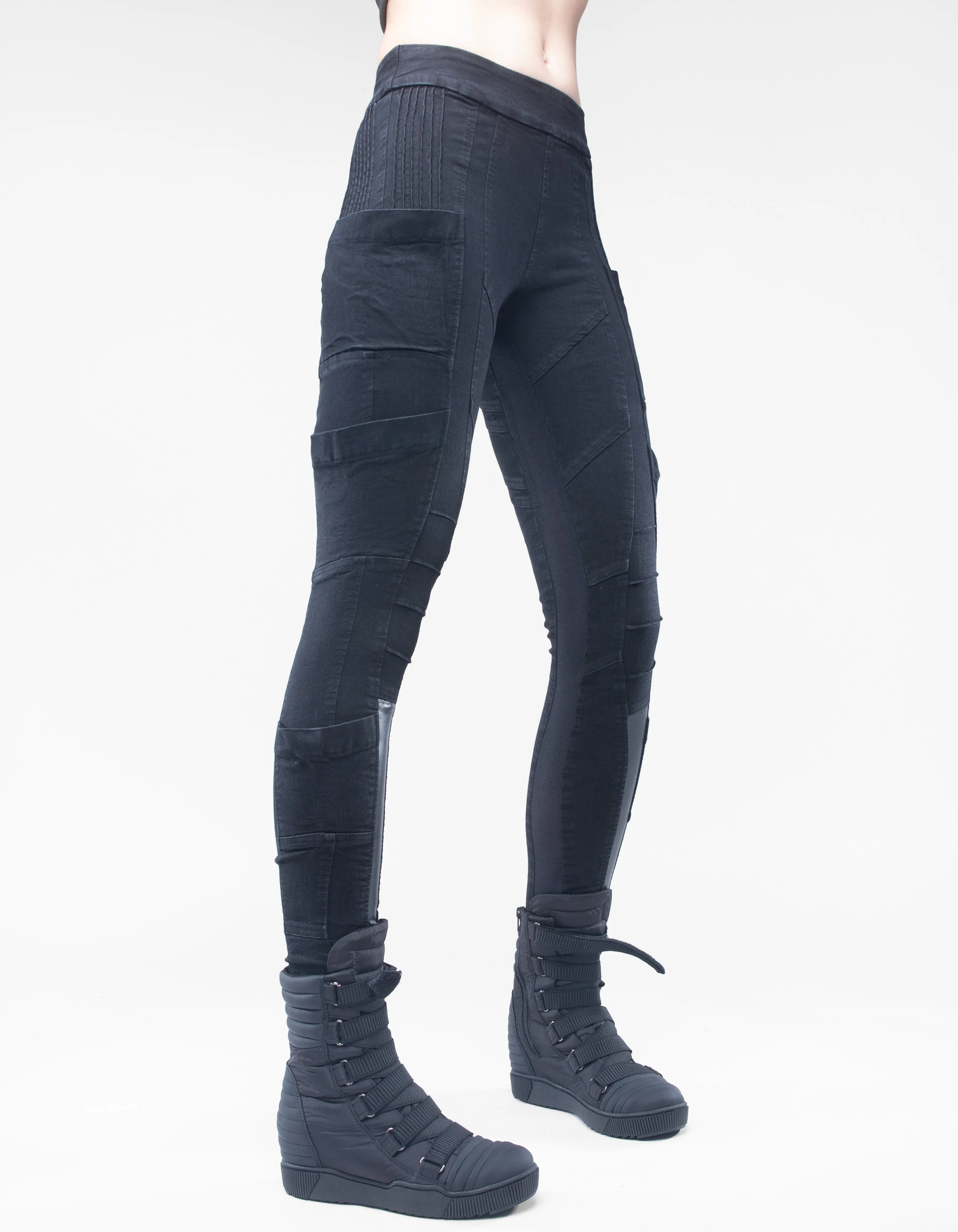 JEANS LEGGINGS ABOVE