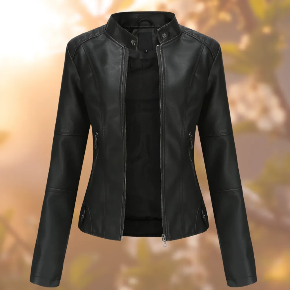 Nelle - Elegant Leather Jacket