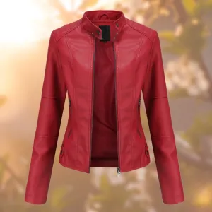Nelle - Elegant Leather Jacket