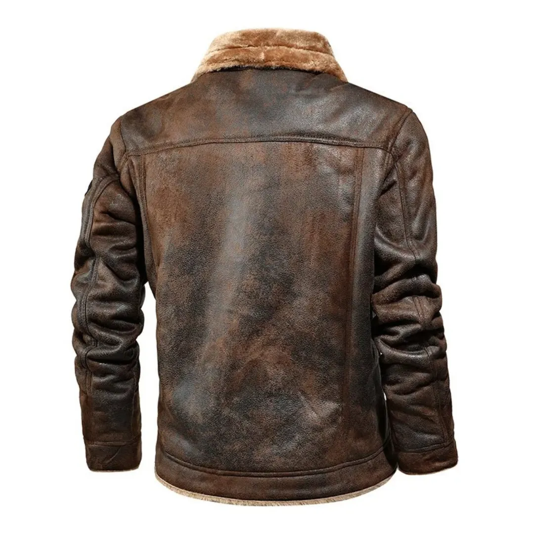 Noah | Warm Leather Jacket