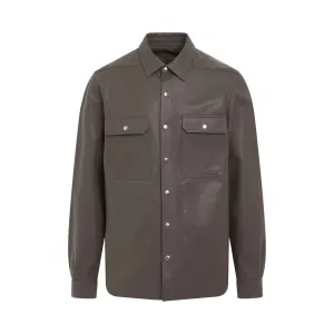 Outershirt Leather Jacket in Dust