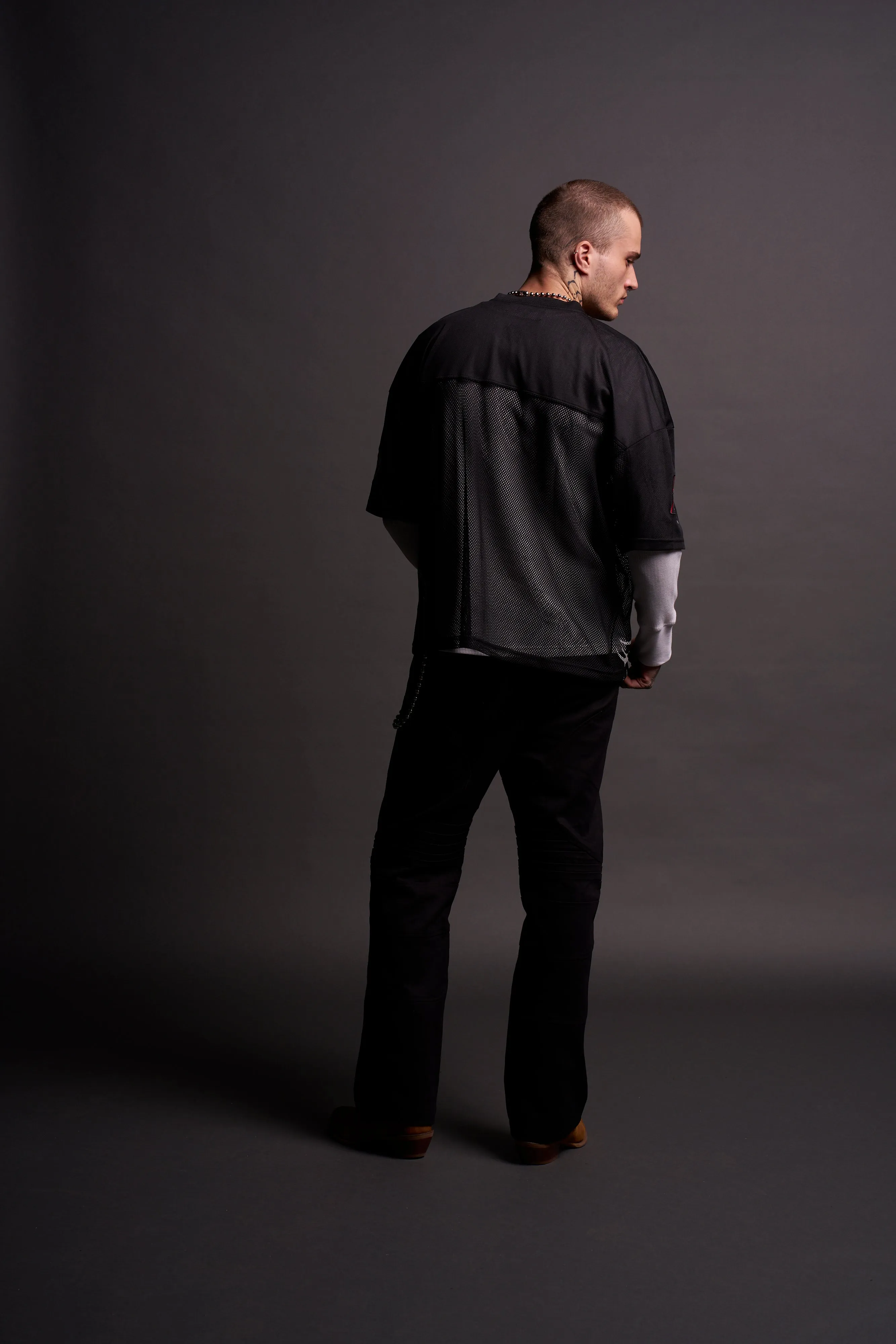 Wolf Chopper Racing Pants in Black