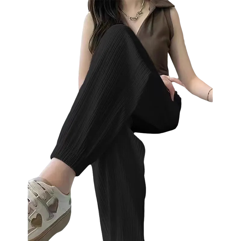 WPT25001 95% Polyester 5% Spandex Women's Casual Sport Pants
