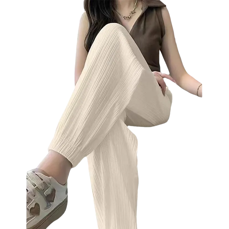 WPT25001 95% Polyester 5% Spandex Women's Casual Sport Pants
